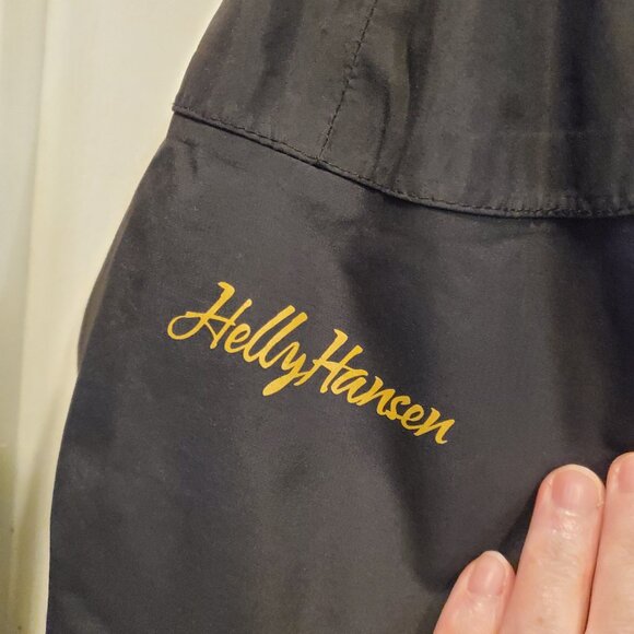 ✨ Vintage HELLEY HANSEN Black/Gold Ski Jacket L/G ✨ - Picture 12 of 12